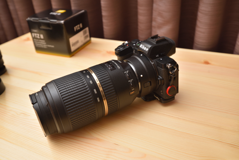 Nikon マウントアダプター FTZ II 【レビュー】Z50に装着して動作確認